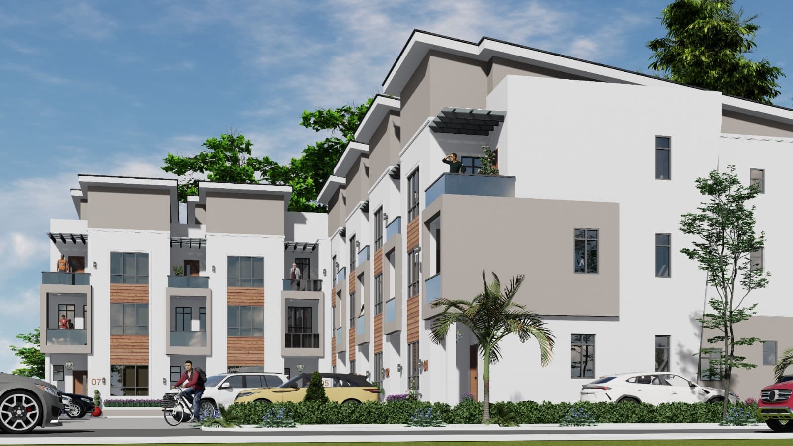 4 bedroom terraces with BQ 